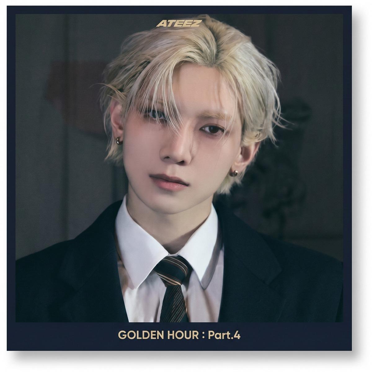 ATEEZ 에이티즈 - 미니 13집 GOLDEN HOUR Part.4 디지팩 [여상]
