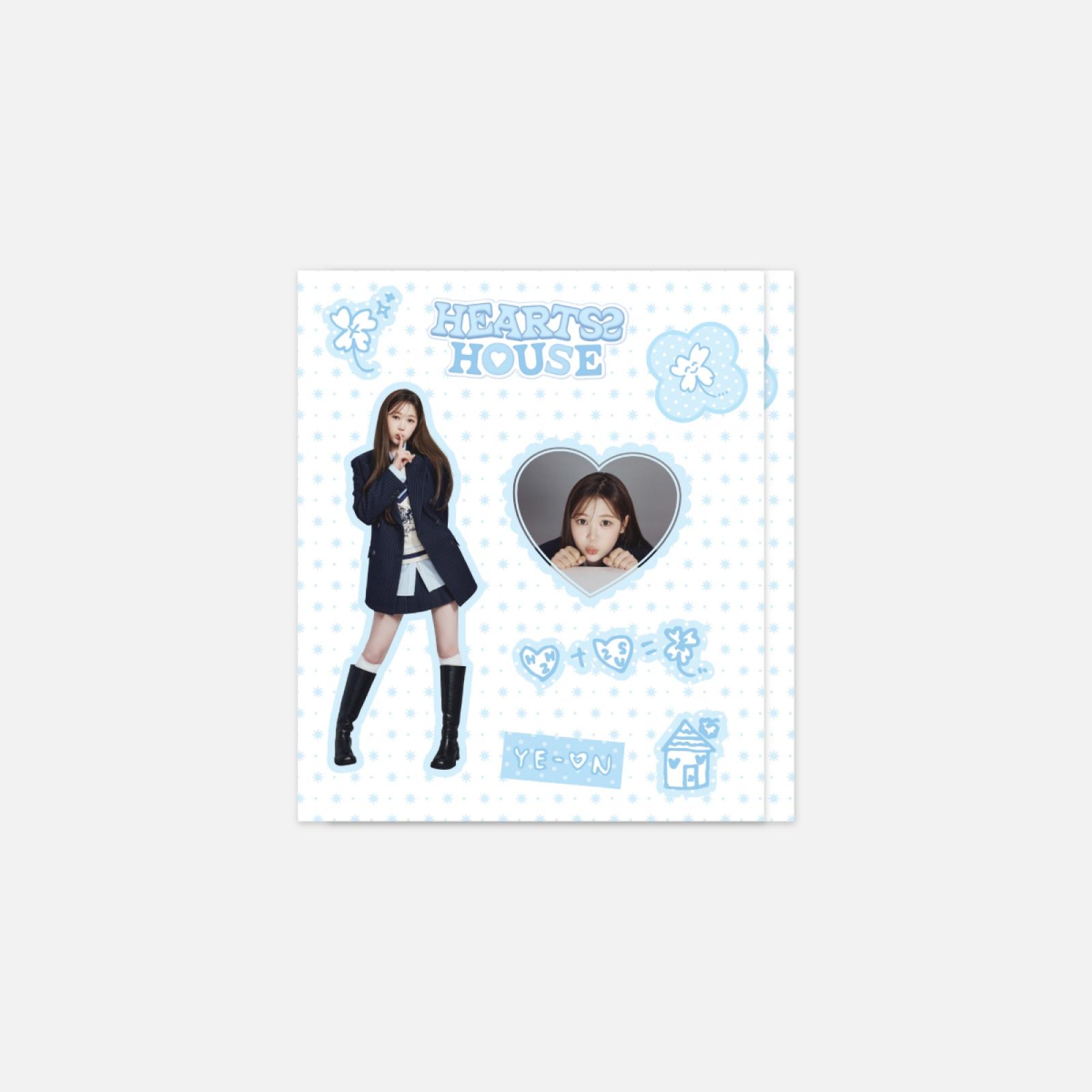 Hearts2Hearts 스티커 세트 / 2026 하츠투하츠 FANMEETING [Hearts2 HOUSE] HOUSE OFFICIAL MD
