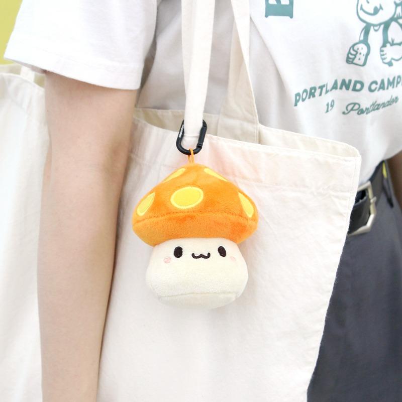メイプルストーリー ぬいぐるみキーリング オレンジキノコ