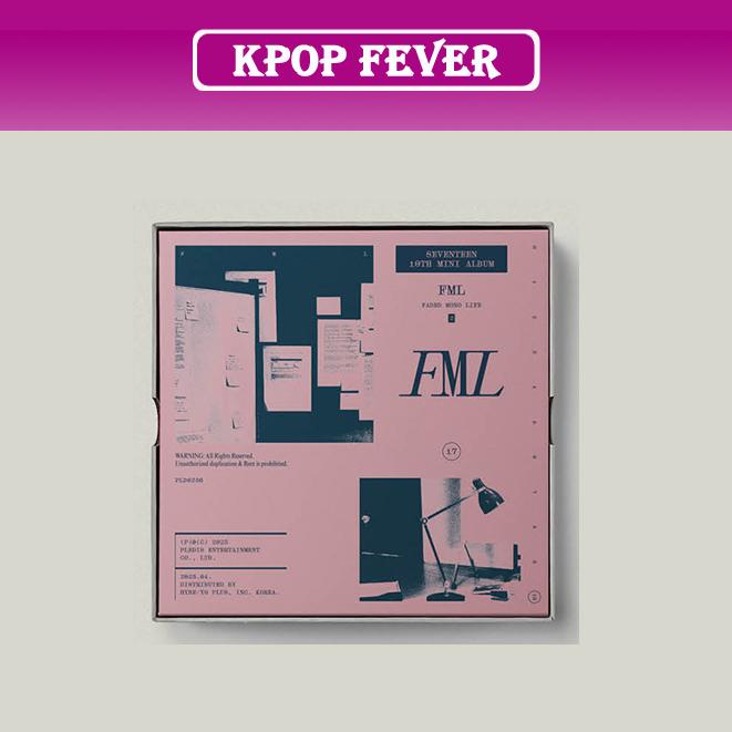 세븐틴 SEVENTEEN - 미니 10집 앨범 [FML] 포토북 B (핑크) 버전