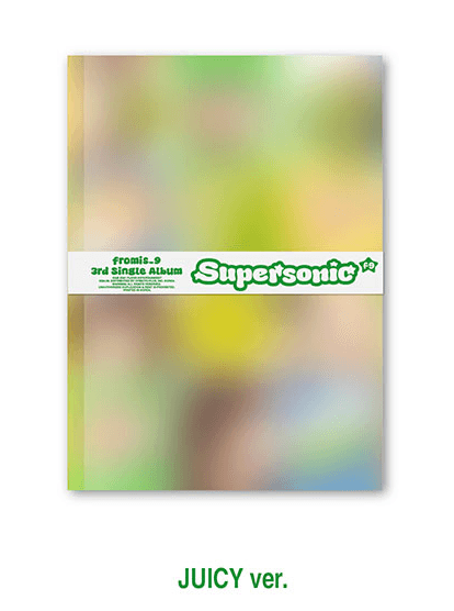 [Fromis 9] プロミスナイン 3rd album supersonic [Juicy green]