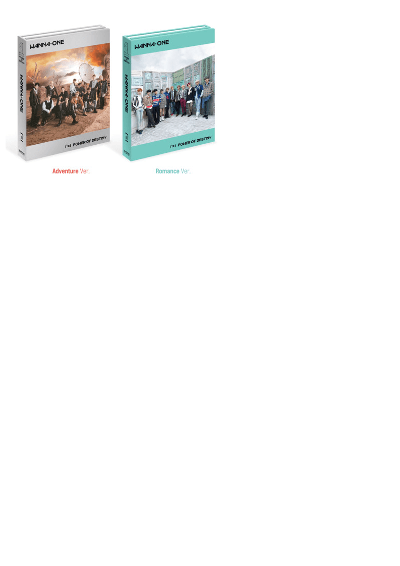 未開封) Wanna One 1¹¹ = 1 POWER OF DESTINY Album Vol.1 Spring Breeze Version選択