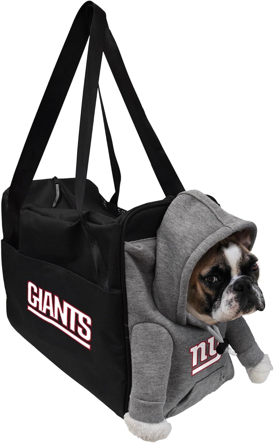 リトルアース NFL ファーリーファン ペットキャリー New York Giants