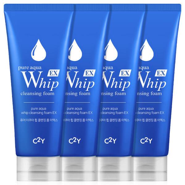 C to Y (クーポン割引) アクアホイップ EX フォームクレンジング 225ml 4個 クレンジングフォーム 洗顔料 ディープクレンジング
