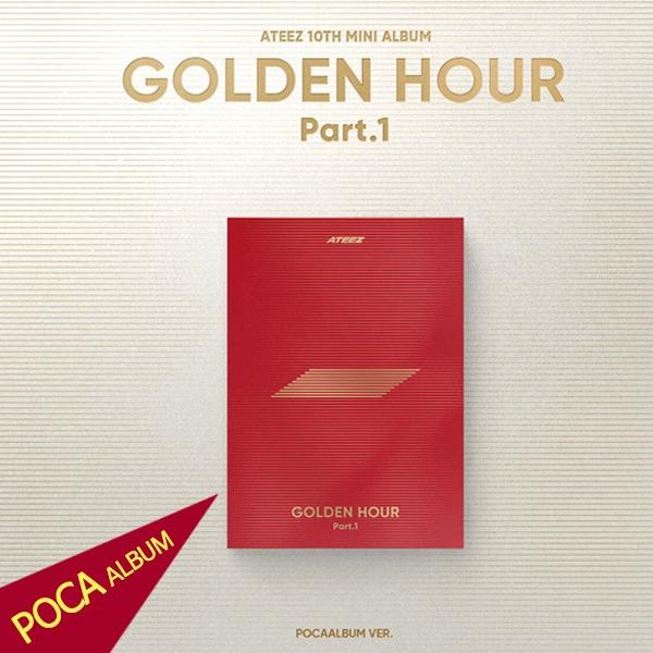 (POCA) ATEEZ WORK アルバム ATEEZ GOLDEN HOUR Part1