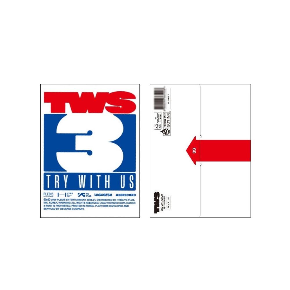 TWS - ミニ3集 TRY WITH US [Weverse Albums Ver]