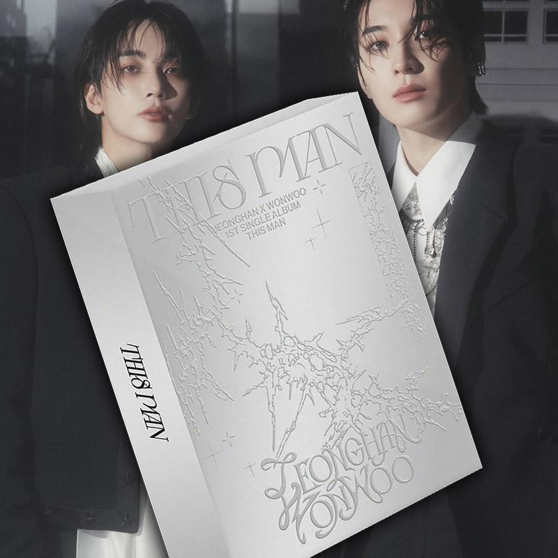 ジョンハン ウォヌ アルバム+特典 THIS MAN 昨夜 シングル1集 THIS MAN キット SEVENTEEN 楽曲 グッズ