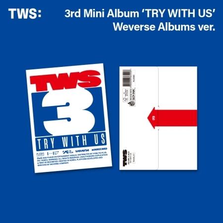 TWS 투어스 Mini 3集 [TRY WITH US] Weverse バージョン
