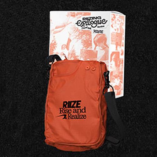 RIIZE アルバム RIIZING EPILOGUE トラベルバッグ スマート限定版 RIIZE オレンジ