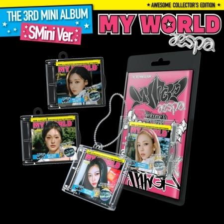 aespa - MY WORLD (3rd Mini Album) SMini 슴미니 バージョン選択