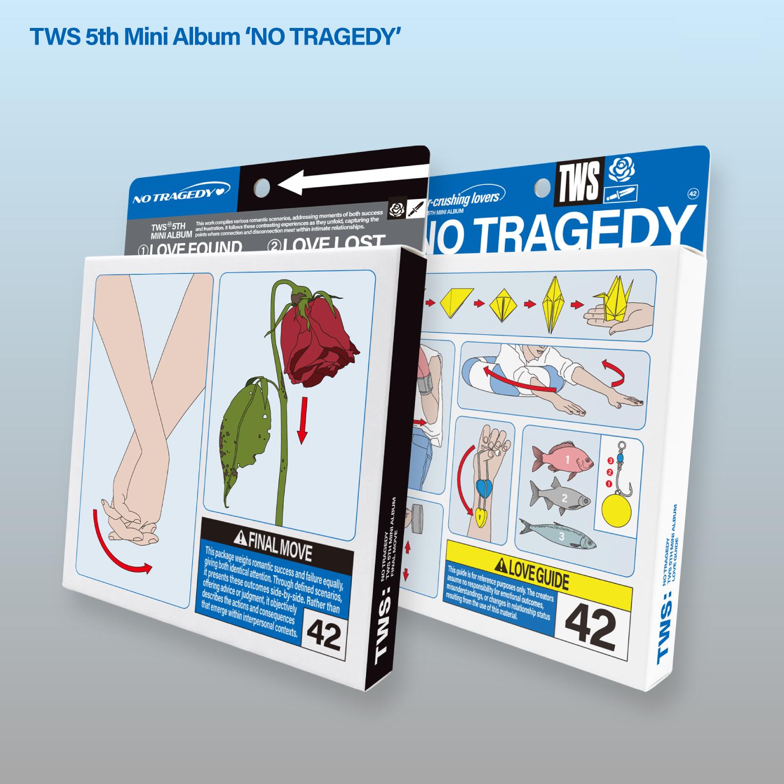 [通常盤] TWS ミニ5集 アルバム NO TRAGEDY FINAL MOVE LOVE GUIDE フォトブック バージョン選択