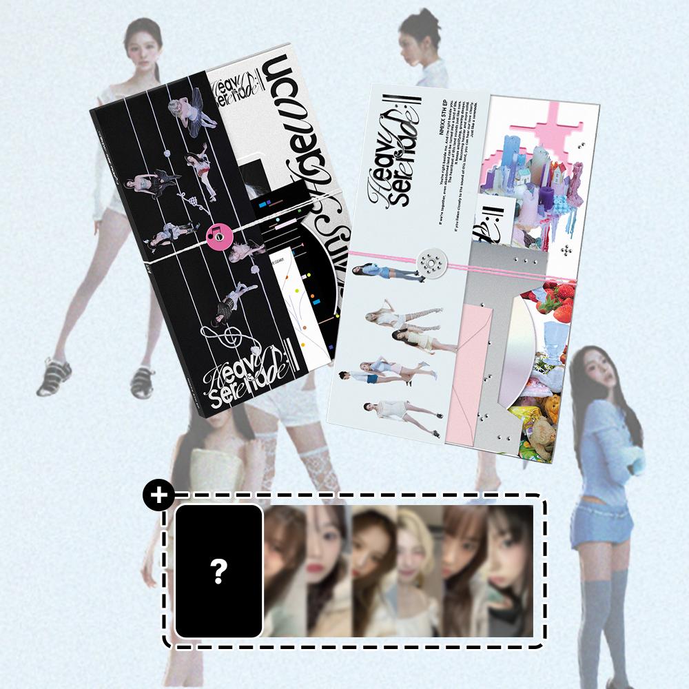 [2種セット] NMIXX Heavy Serenade 앨범 5集 EP Heavy Serenade 通常盤