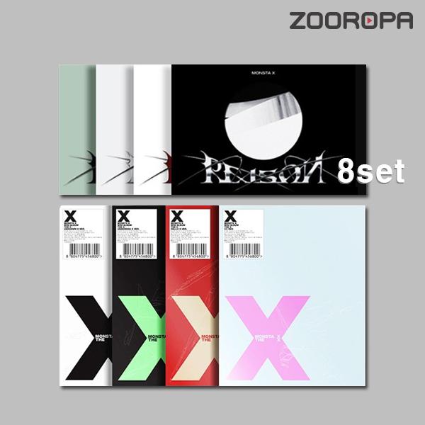 [8種セット] MONSTA X MONSTA X REASON THE X ミニアルバム