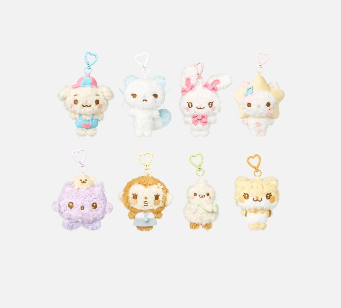 Heart2Hearts ハキュハ 人形 Heart2Hearts FANMEETING HEARTS 2 HOUSE OFFICIAL MERCHANDISE CHARACTER DOLL KEYRING