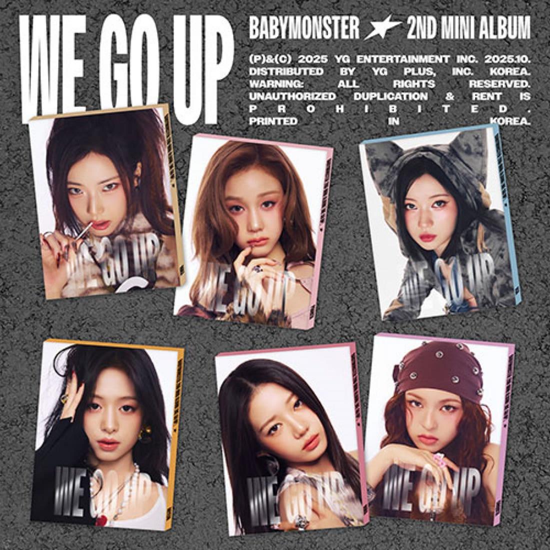 BABYMONSTER 2集 ミニ WE GO UP パターンバージョン