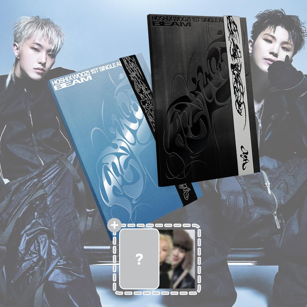 [2種セット] ホシ X ウジ アルバム BEAM 빔 同い年シングル 1集 SEVENTEEN ユニット フォトブック
