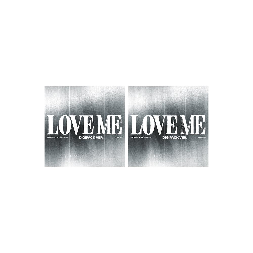 [バージョン選択] SHOWNU X HYUNWON アルバム LOVE ME EP MONSTA X Digipack