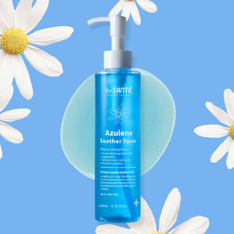 [7월행사]상떼 토너 아줄렌 수더 보습 진정 모공케어 수분토너 200ml+S1-2번들세트