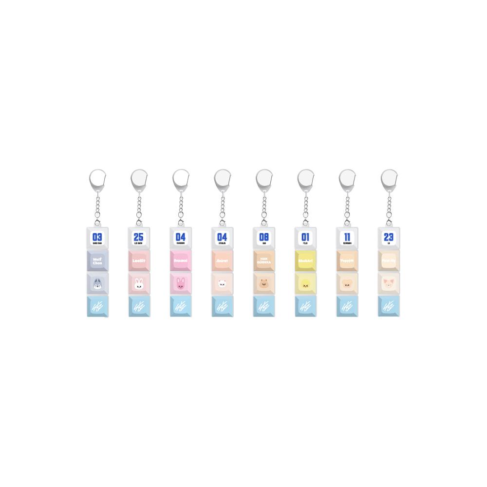 [メンバー選択] Stray Kids グッズ SKZOO キーキャップ キーリング KARMA POP UP MD SKZOO KEYCAP KEYRING