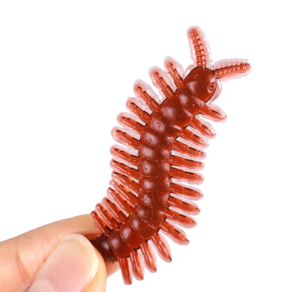 キキストア ムカデ型 フィギュア 昆虫フィギュア 猫おもちゃ虫