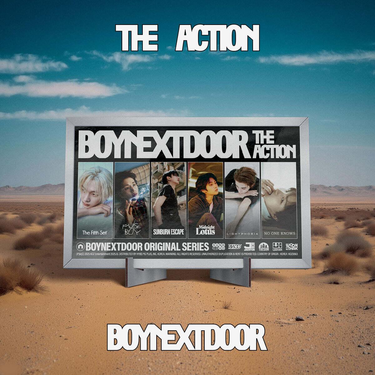 BOYNEXTDOOR - The Action Frame Version / バージョン選択