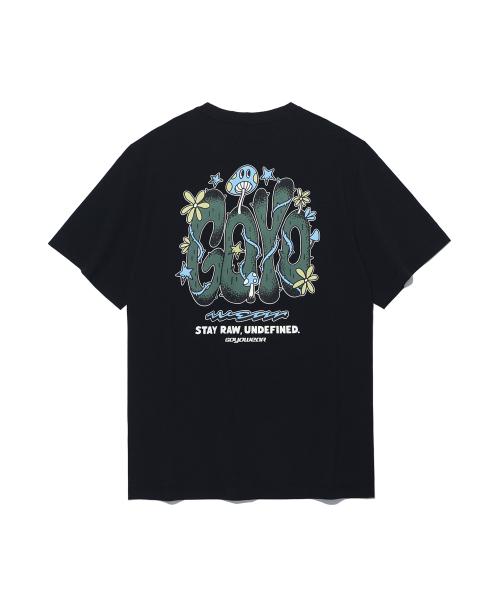 [GOYOWEAR] CACTUS SHORT SLEEVE (BLACK) GW2RWBG1LT312BK