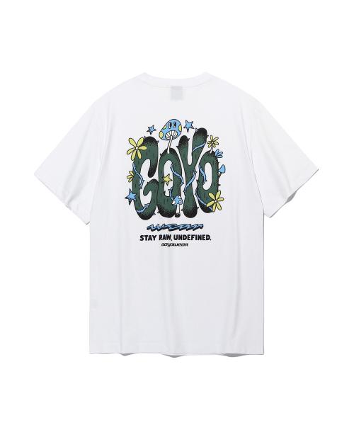 [GOYOWEAR] CACTUS SHORT SLEEVE (ホワイト) GW2RWBG1LT312WH