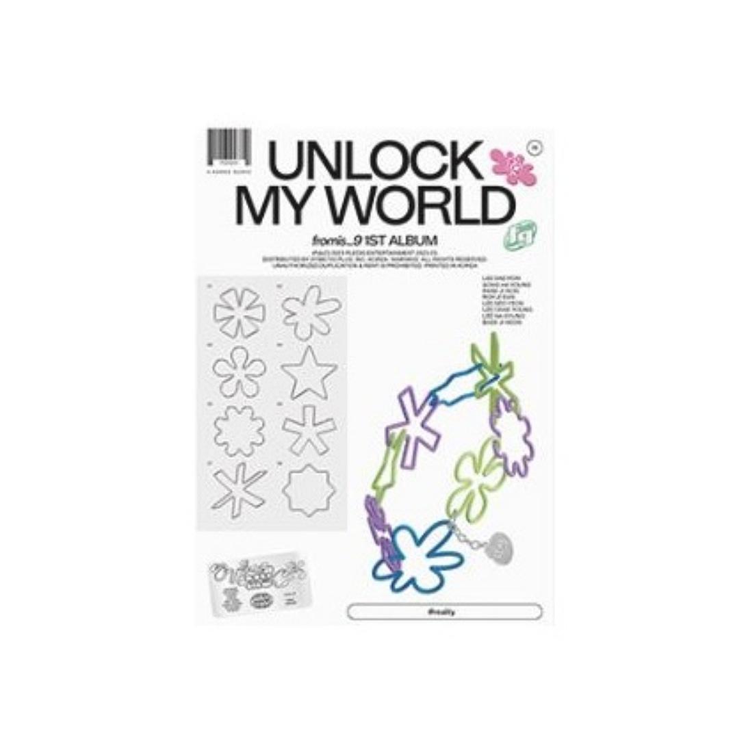 프로미스나인 정규 1집 Unlock My World reality 퍼플그린