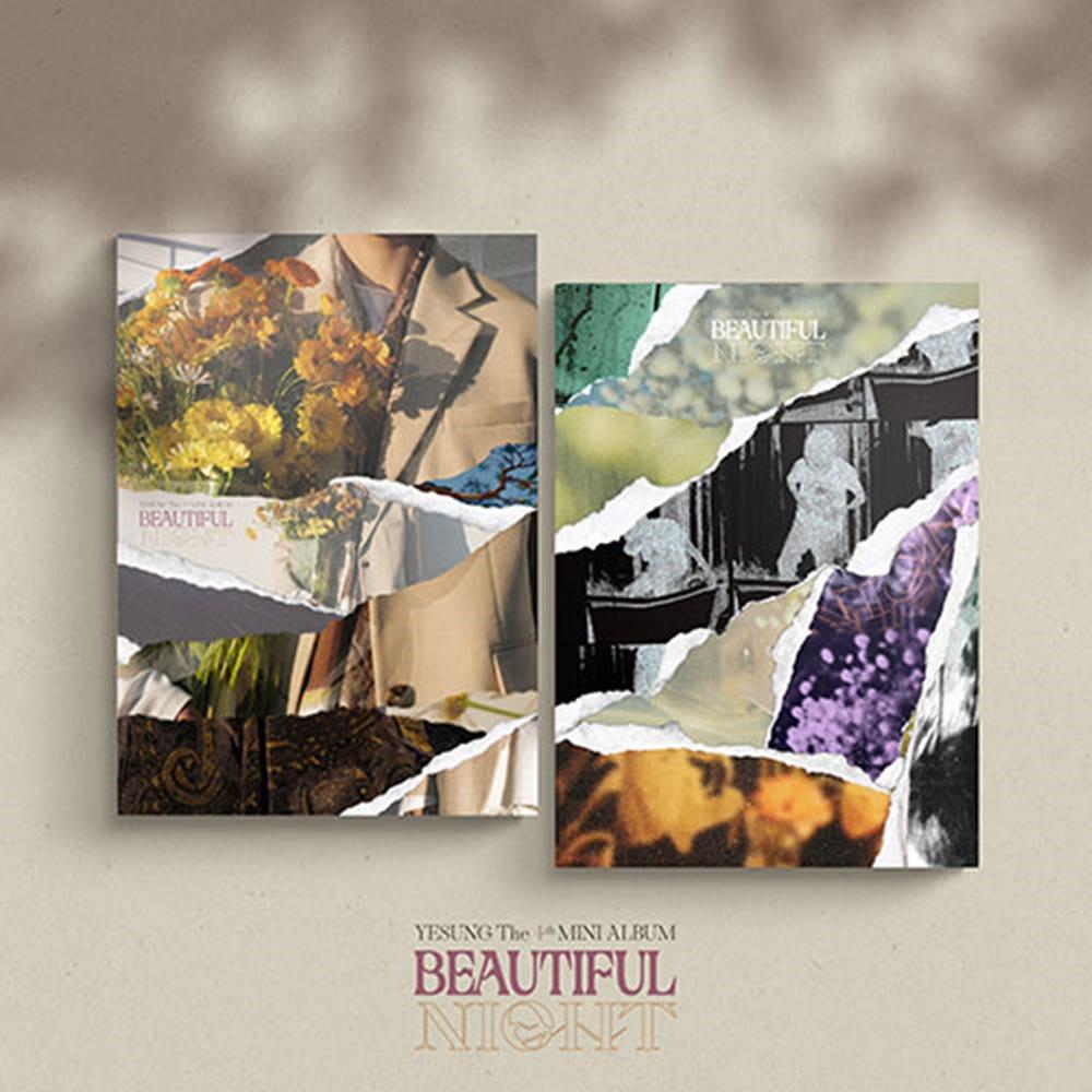 (버전/포스터선택) 슈퍼주니어 예성 4집 미니 Beautiful Night 포토북
