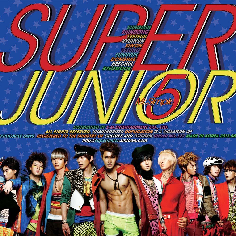 슈퍼주니어(Super Junior) 5집 - Mr. Simple(Type A)