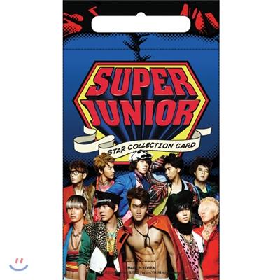 (グッズ) SUPER JUNIOR SUPER JUNIOR スターコレクションカード