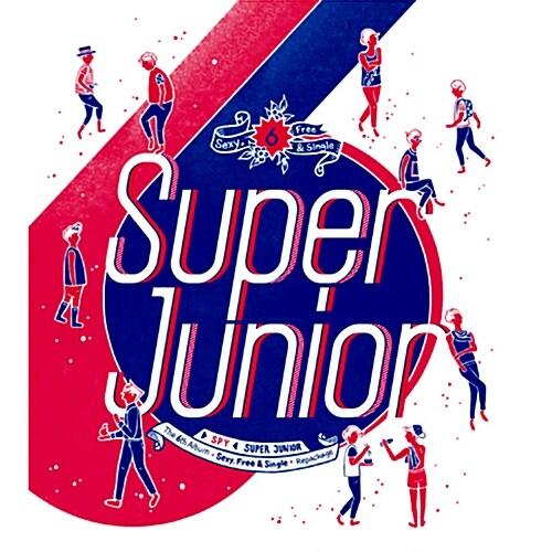 (CD) SUPER JUNIOR Super Junior 6th Album Repackage Album Spy