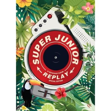 SUPER JUNIOR - 8th Repackage Album REPLAY SPECIAL EDITION 未開封 新品
