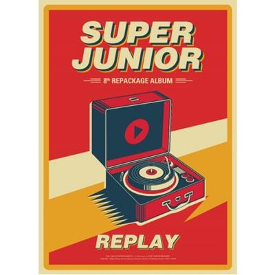 通常盤 CD SUPER JUNIOR 8th Repackage Album REPLAY Lo Siento