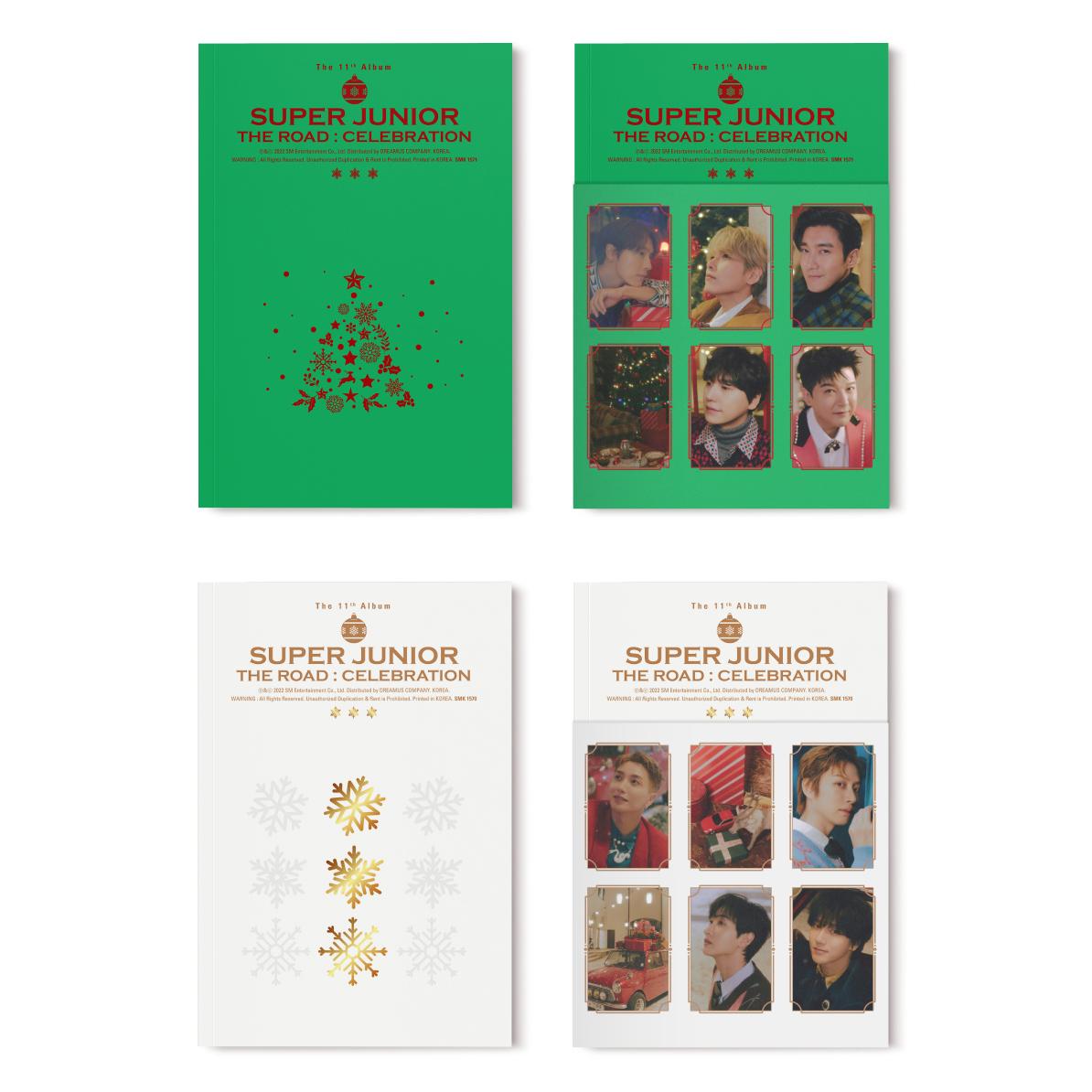 SUPER JUNIOR アルバム 正規11集 The road Celebration [2種セット]