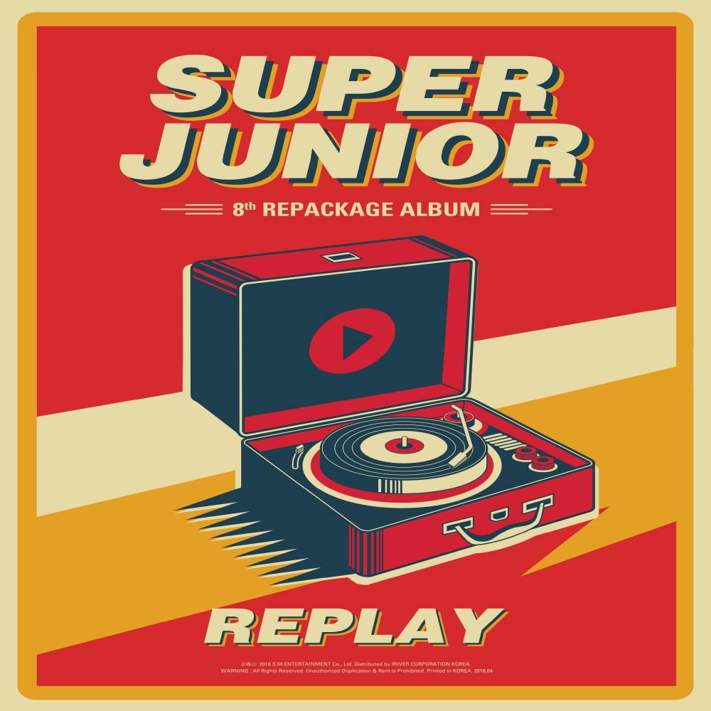 SUPER JUNIOR (SUPER JUNIOR) 8th Repackage Album / REPLAY (SMK1010)