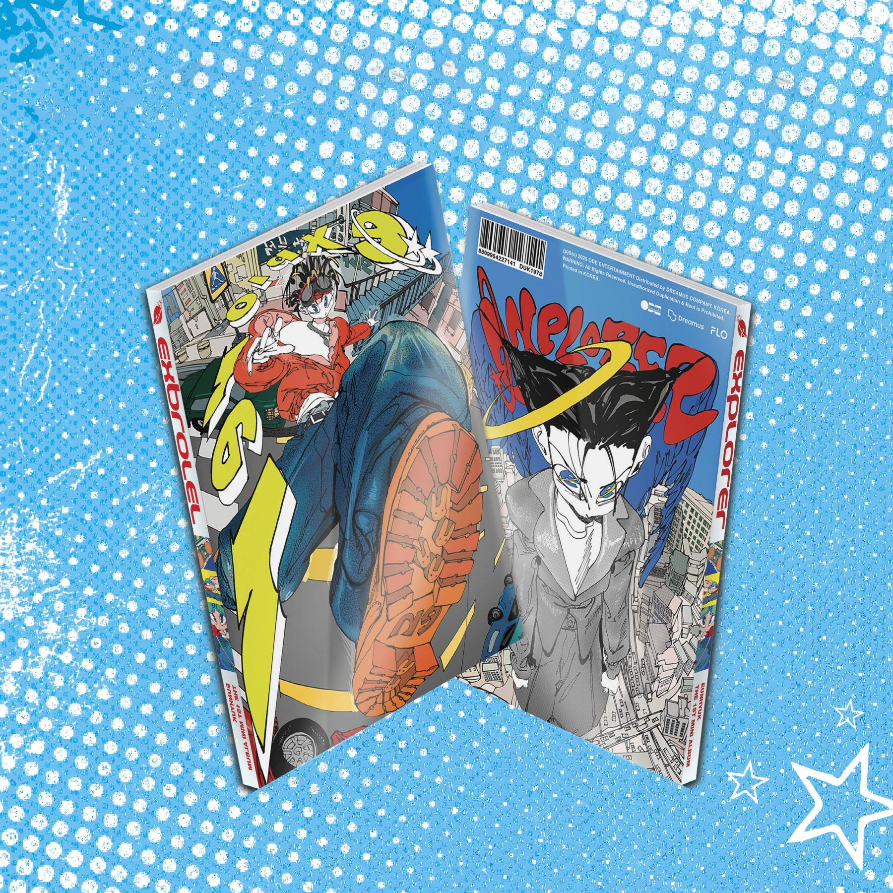 ウニョク (EUNHYUK) アルバム ミニ1集 EXPLORER SUPER JUNIOR Comic Book