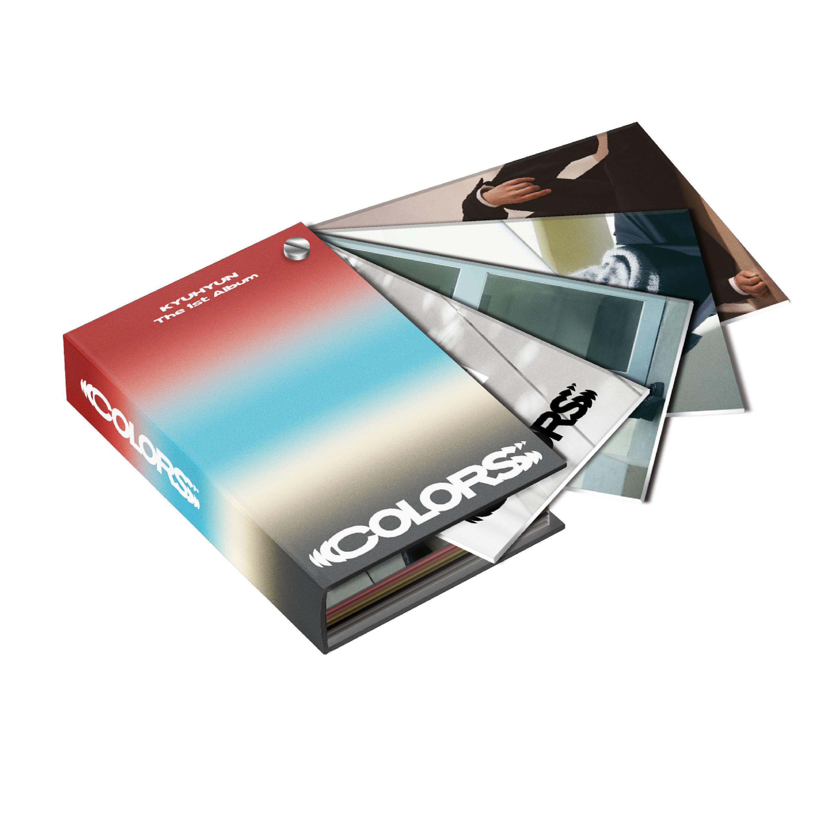 キュヒョン 正規 1集 アルバム COLORS SUPER JUNIOR Color Swatch Book