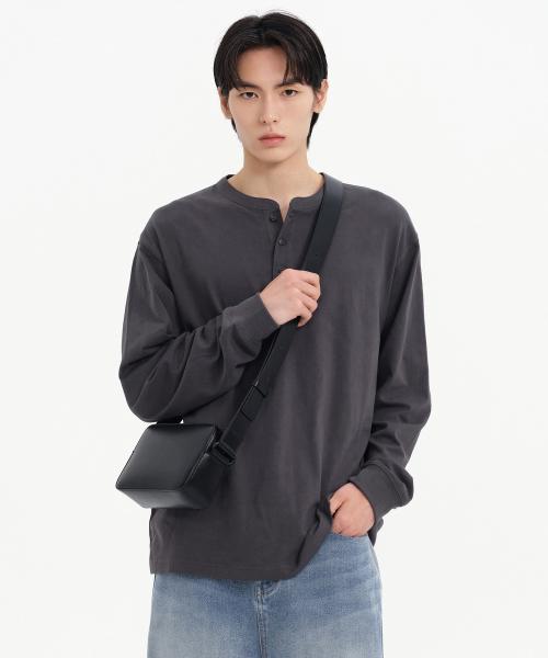 MUSINSA STANDARD 무신사 신세틱 레더 카메라 백 블랙