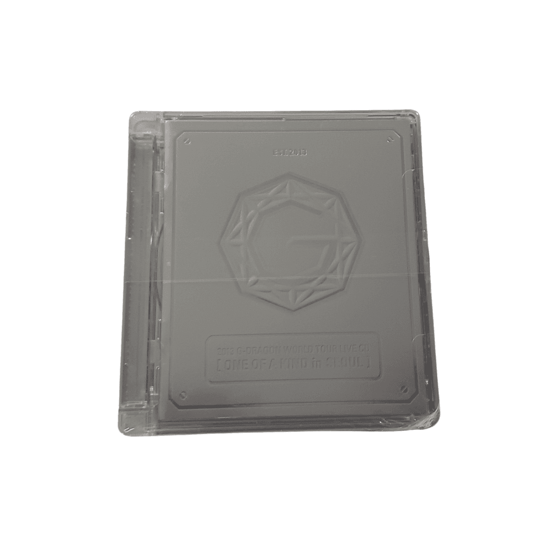 G-DRAGON ONE OF A KIND IN SEOUL WORLD TOUR LIVE Silver Version 未開封 BIGBANG 2013 G-Dragon CD