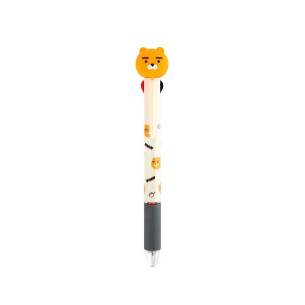 カカオフレンズ マルチフィギュア 4色ボールペン 0.7mm ライアン