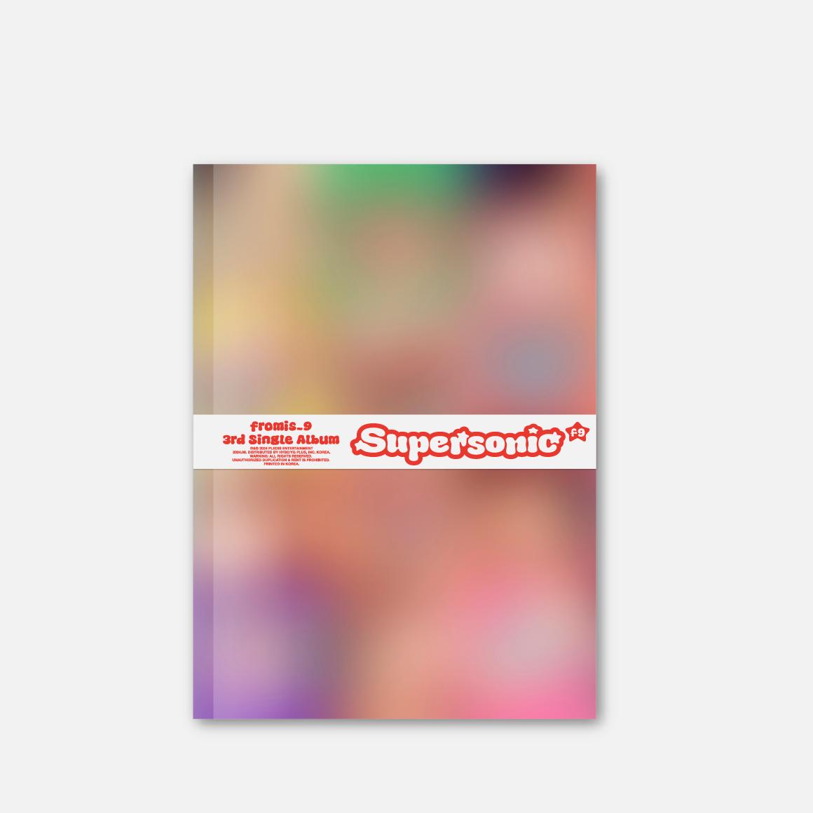 프로미스나인 싱글 3집 앨범 SUPER SONIC fromis 9 Supersonic HEAT