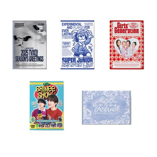 (버전선택) SM 2025 SEASON’S GREETINGS 동방신기 슈퍼주니어 소녀시대 샤이니 레드벨벳
