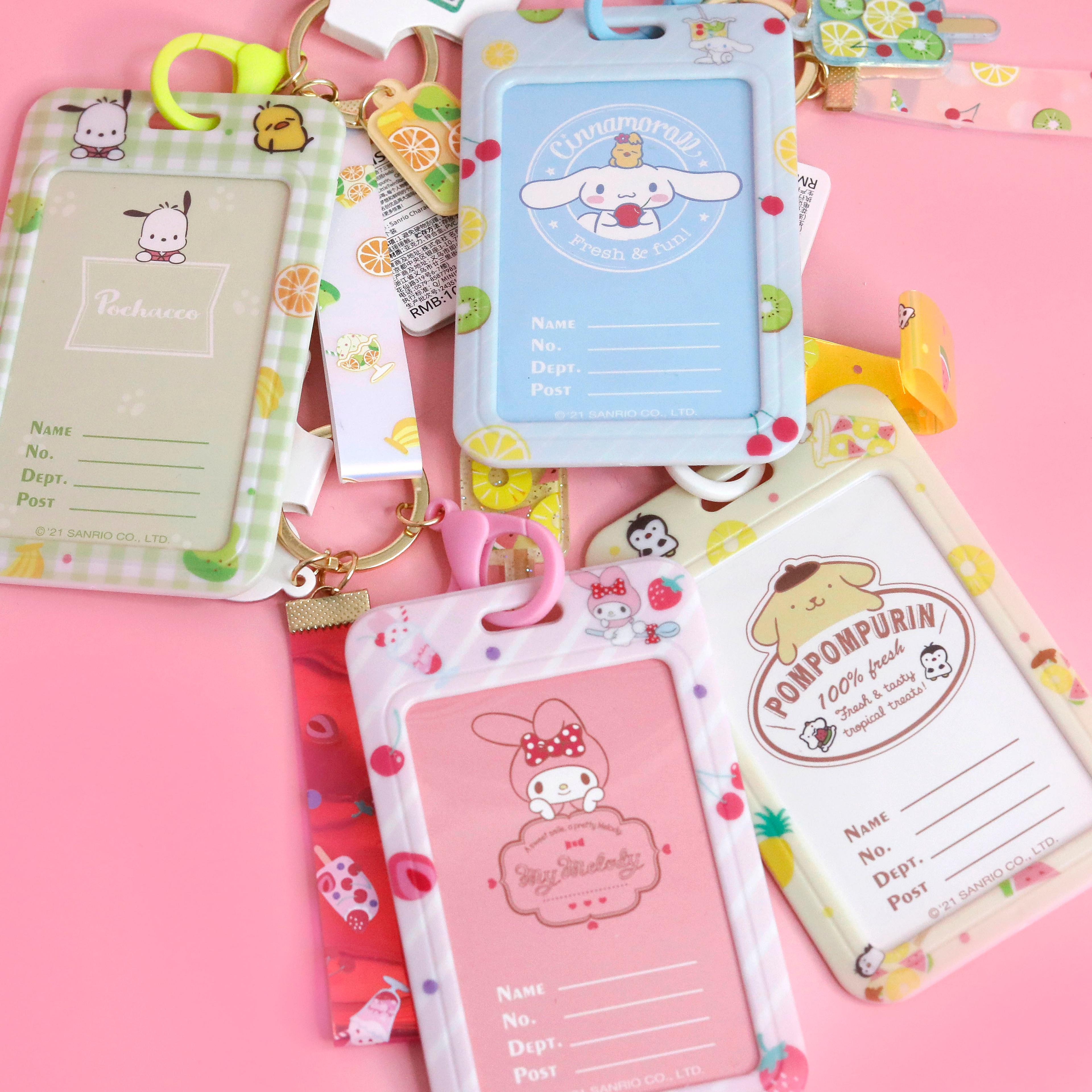 Sanrio X MINISO 写真収納 フォトカードホルダー ポカホルダー / マイメロディ シナモロール ポムポムプリンOCHACO
