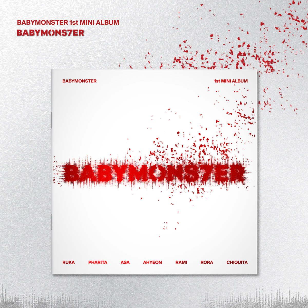 BABYMONSTER アルバム BABYMONS7ER 1集 ミニ SHEESH フォトブックバージョン