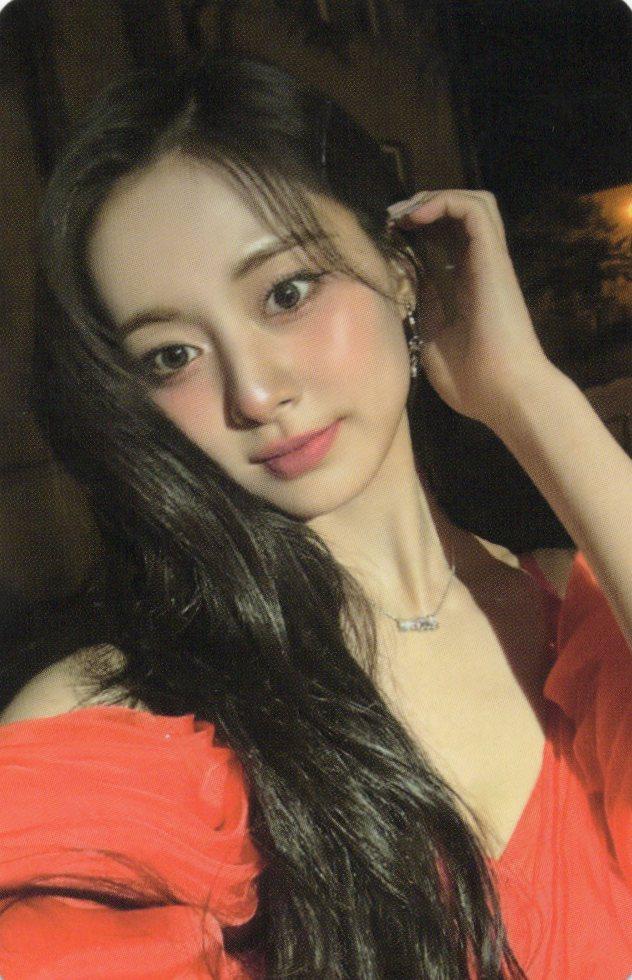 [쯔위/뮤코/디지팩/빨강] 트와이스 TWICE abouTZU 特典フォトカード ポカ