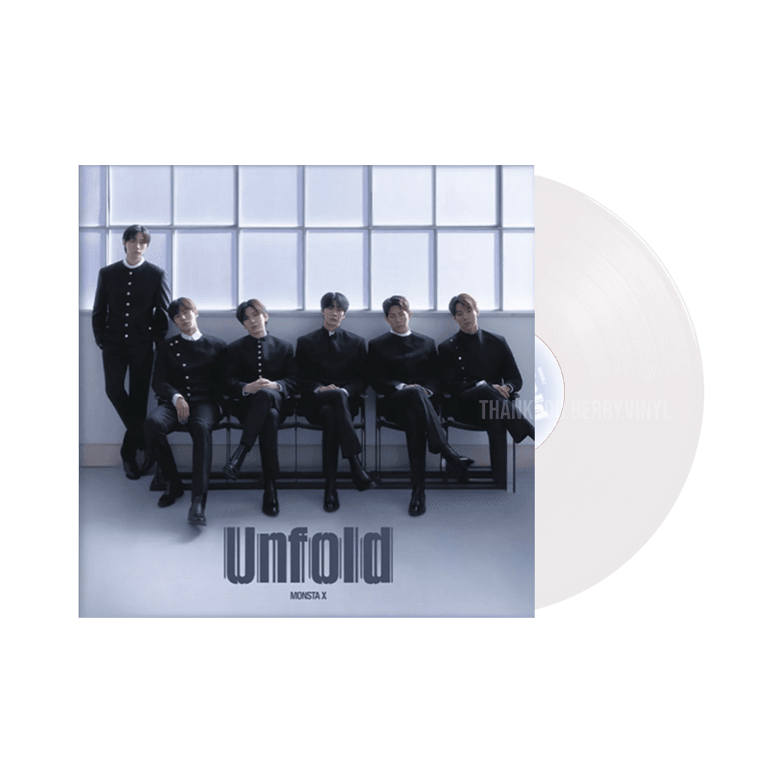 MONSTA X アメリカ 正規3集 UNFOLD LP ホワイト