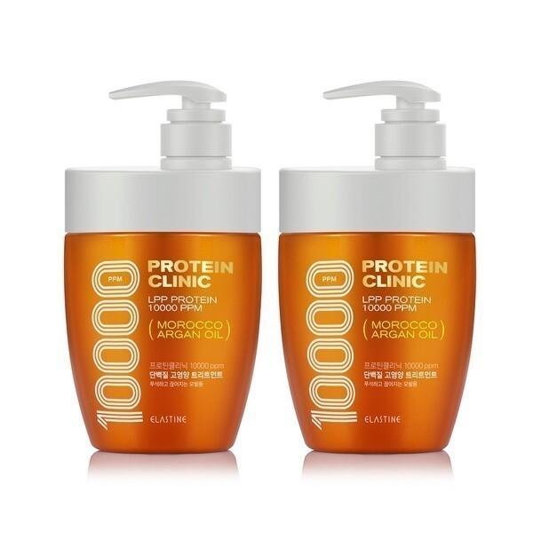 PROTEIN CLINIC ELASSTINE プロテインクリニック 高栄養 ダメージケア トリートメント 700ml 2個