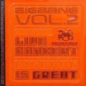 BIGBANG 2집 - Live Concert Is Great (미사용) (CD)