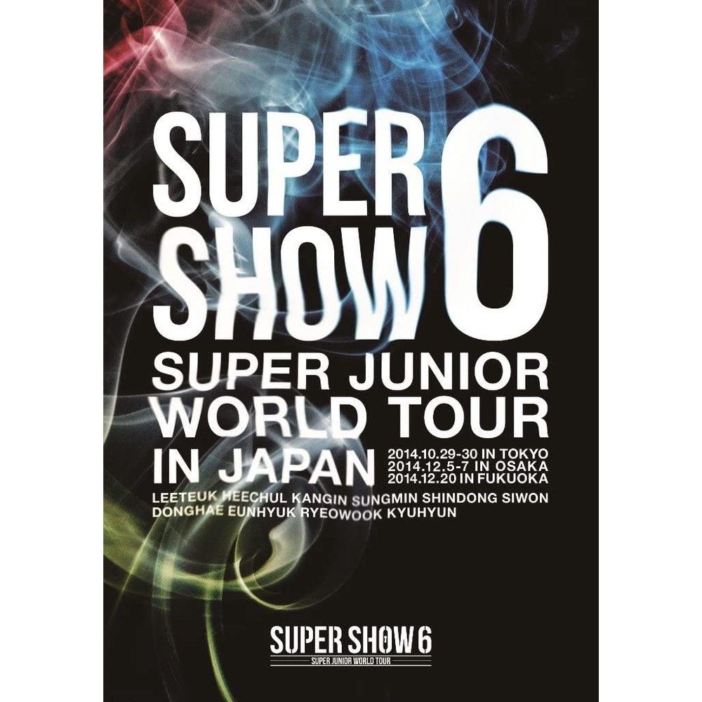 [일본직구] 슈퍼 주니어 월드투어 일본 SUPER SHOW 6 도쿄돔공연 DVD